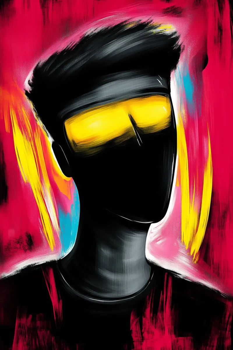 Identità a specchio - Nel prisma dei colori carta hahnemühle da melipo-art