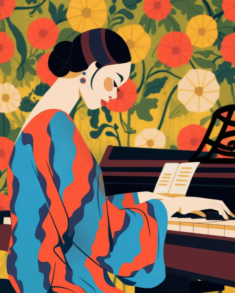 Piano Melody poster da Artie Shifa