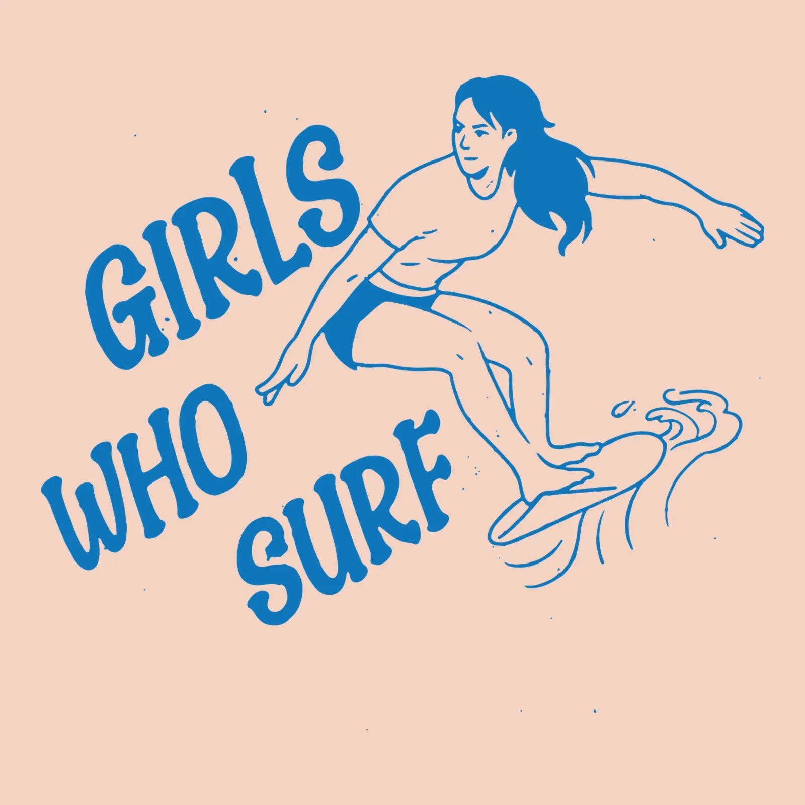 Chicas que practican surf hahnemühle de Gunawan Rb