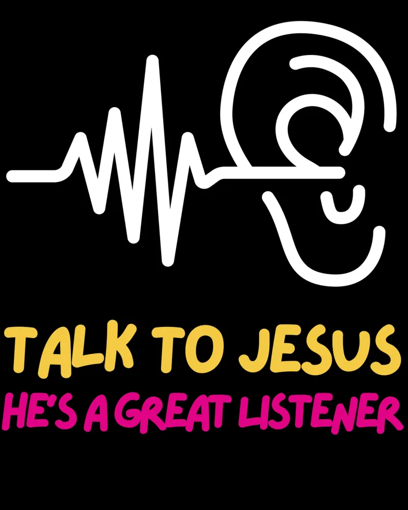 Talk to Jesus Tee, Christian apparel Unisex Faith based Merc metacrilato de Lionandlamb