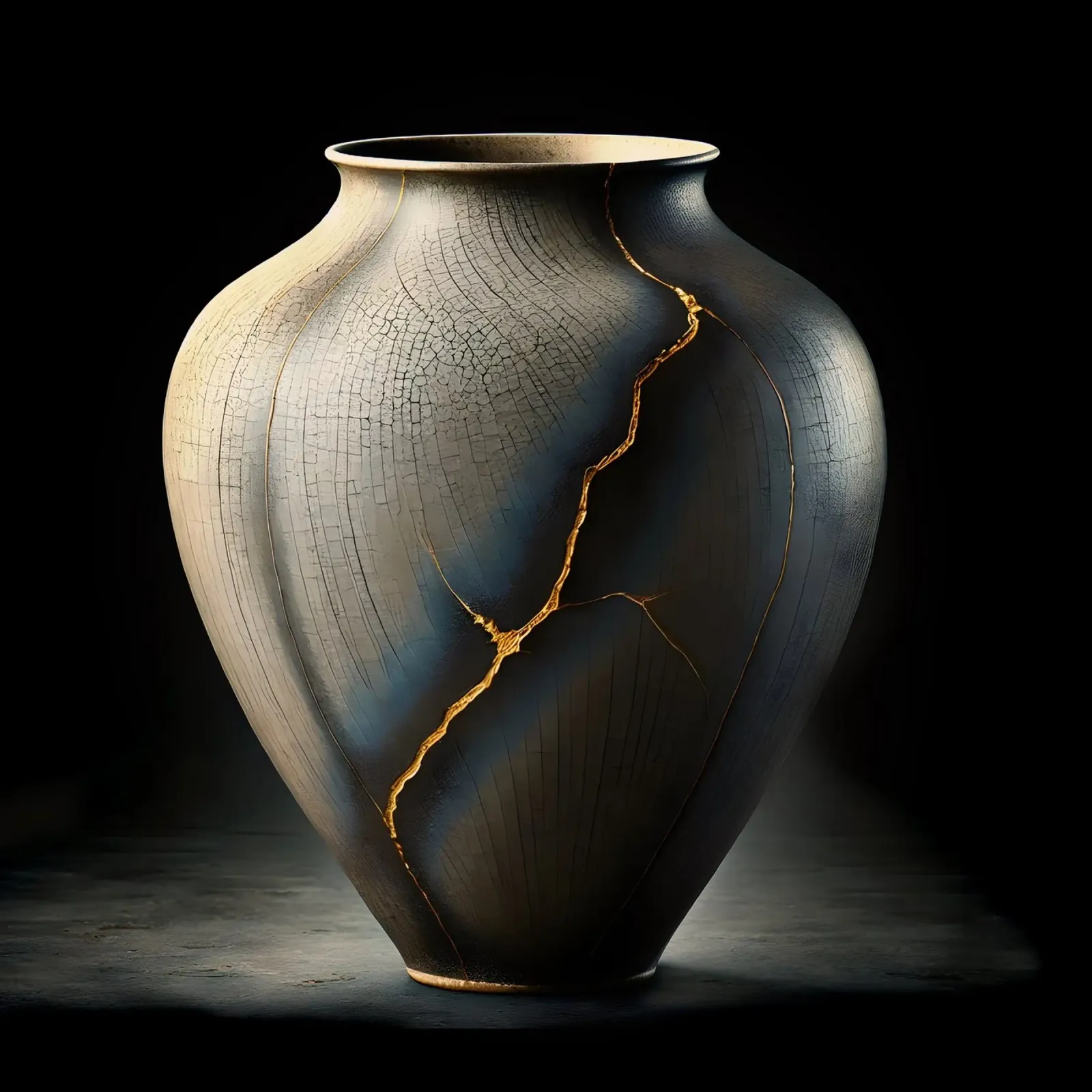 Vaso Kintsugi - La bellezza nell'imperfezione plexiglass da scHio