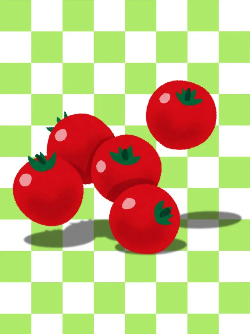 retro tomato pellicola backlit da ramosashop