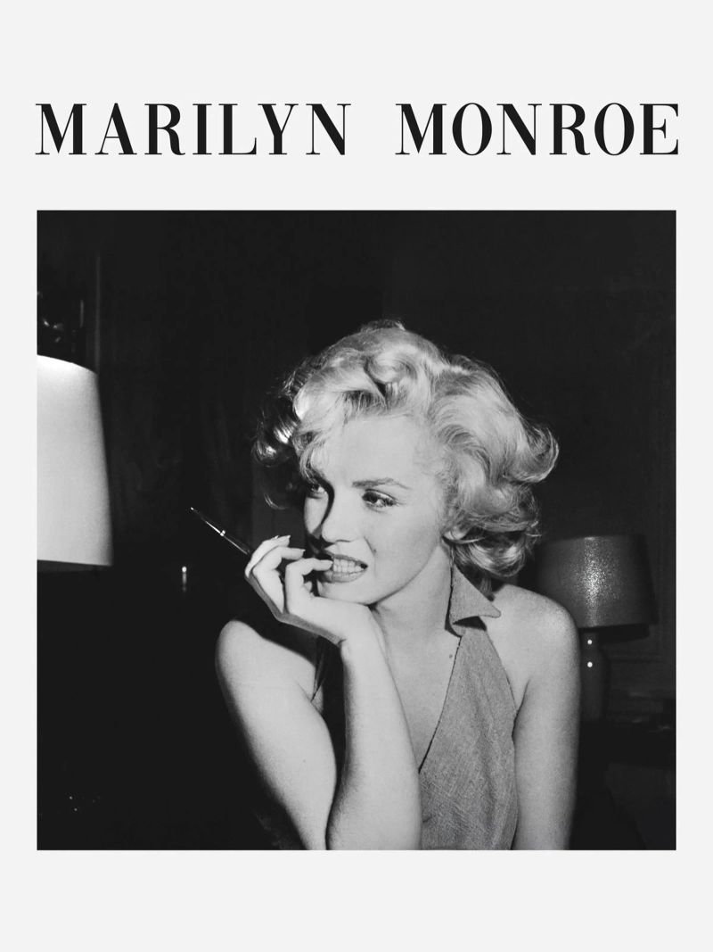 Marilyn Monroe, eleganza senza tempo poster da Carinaprint