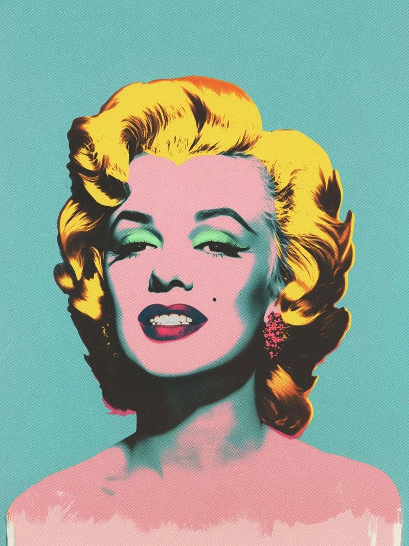Marilyn Monroe, Pop-Superstar Poster von Carinaprint