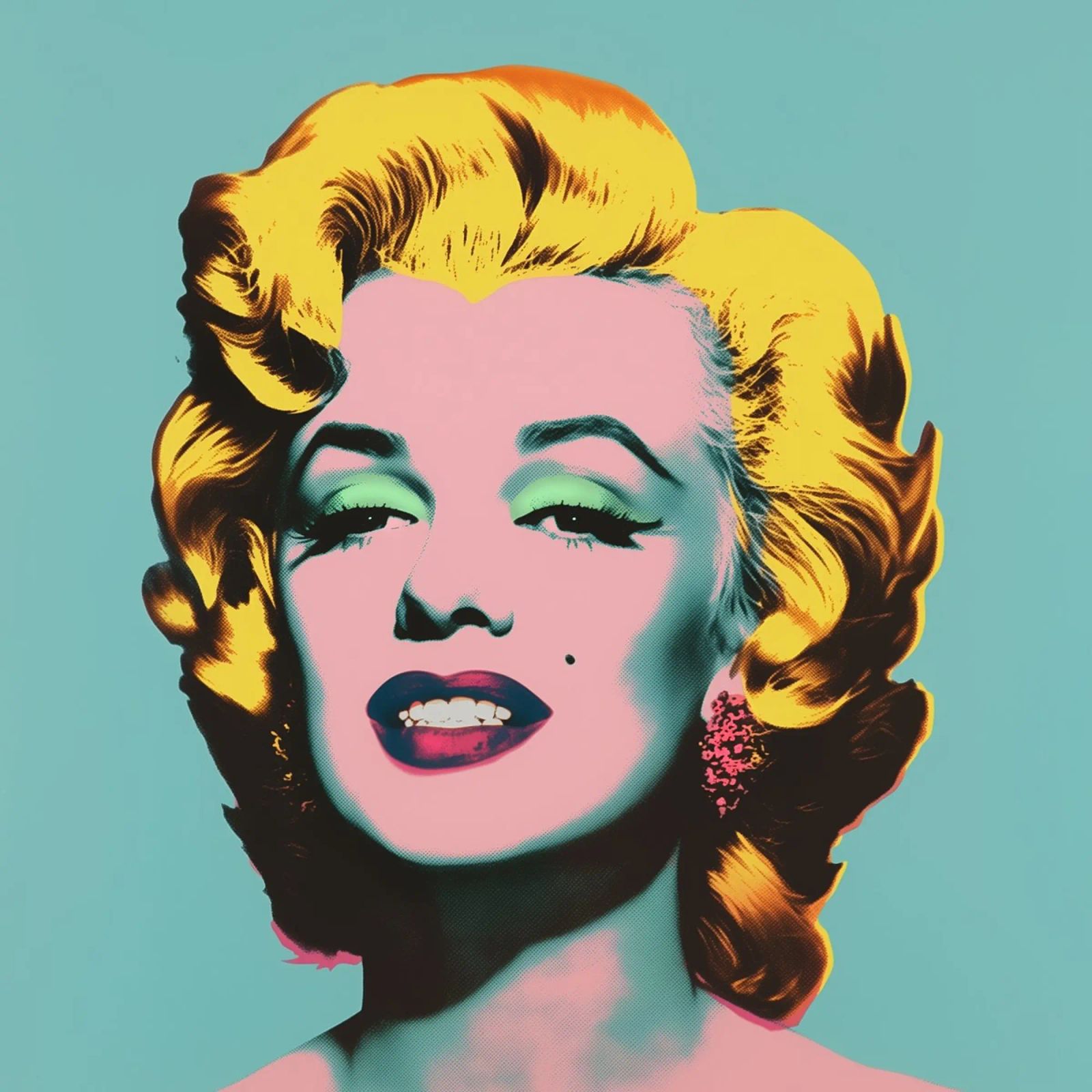 Marilyn Monroe, Pop-Superstar 1 Leinwand von Carinaprint