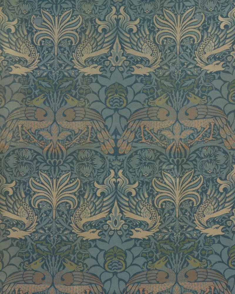 William Morris - Pavone e drago pellicola backlit da William Store