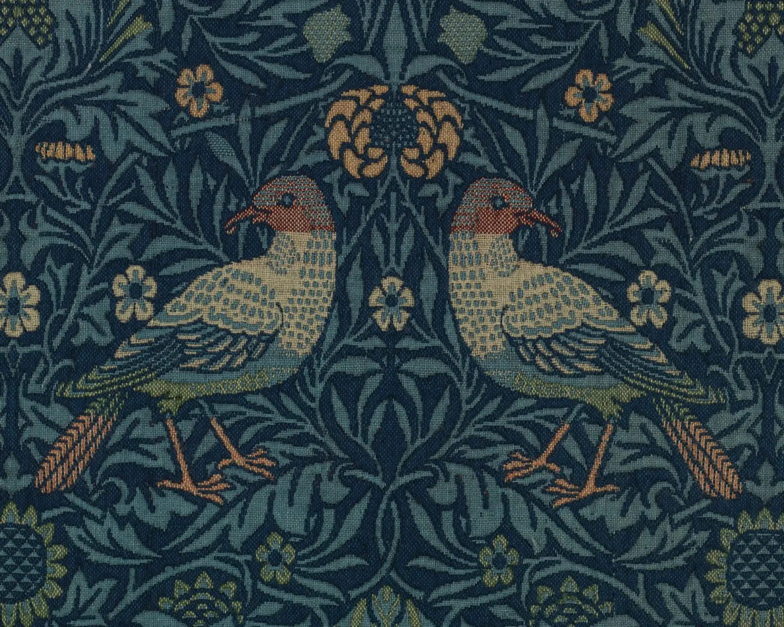 William Morris - Uccelli, dettaglio poster da William Store