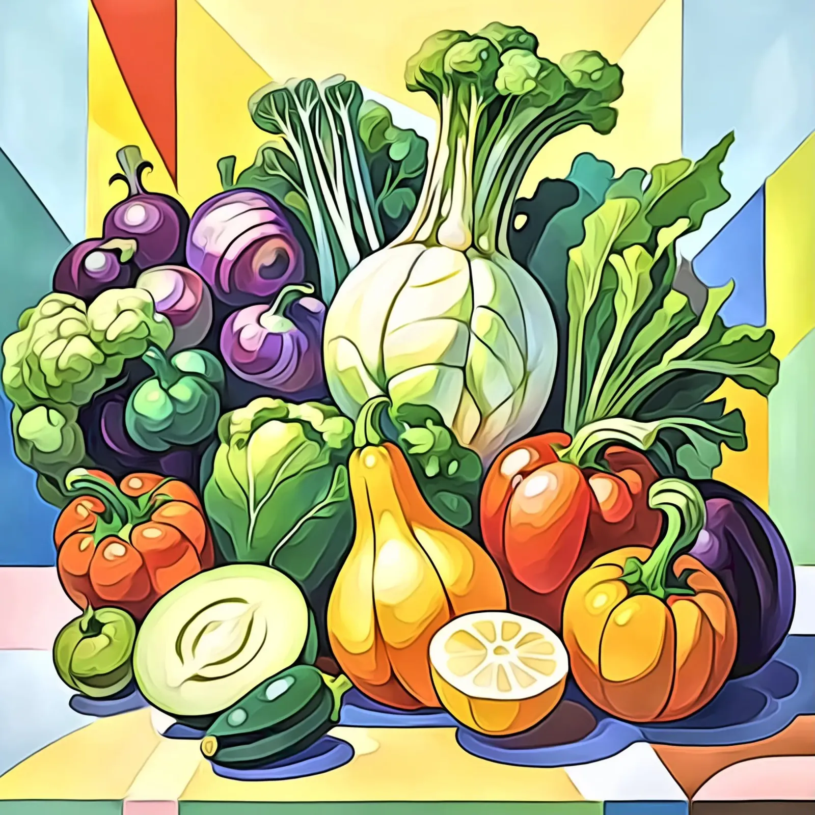 Verdure in pastello #2 poster da ZAMART