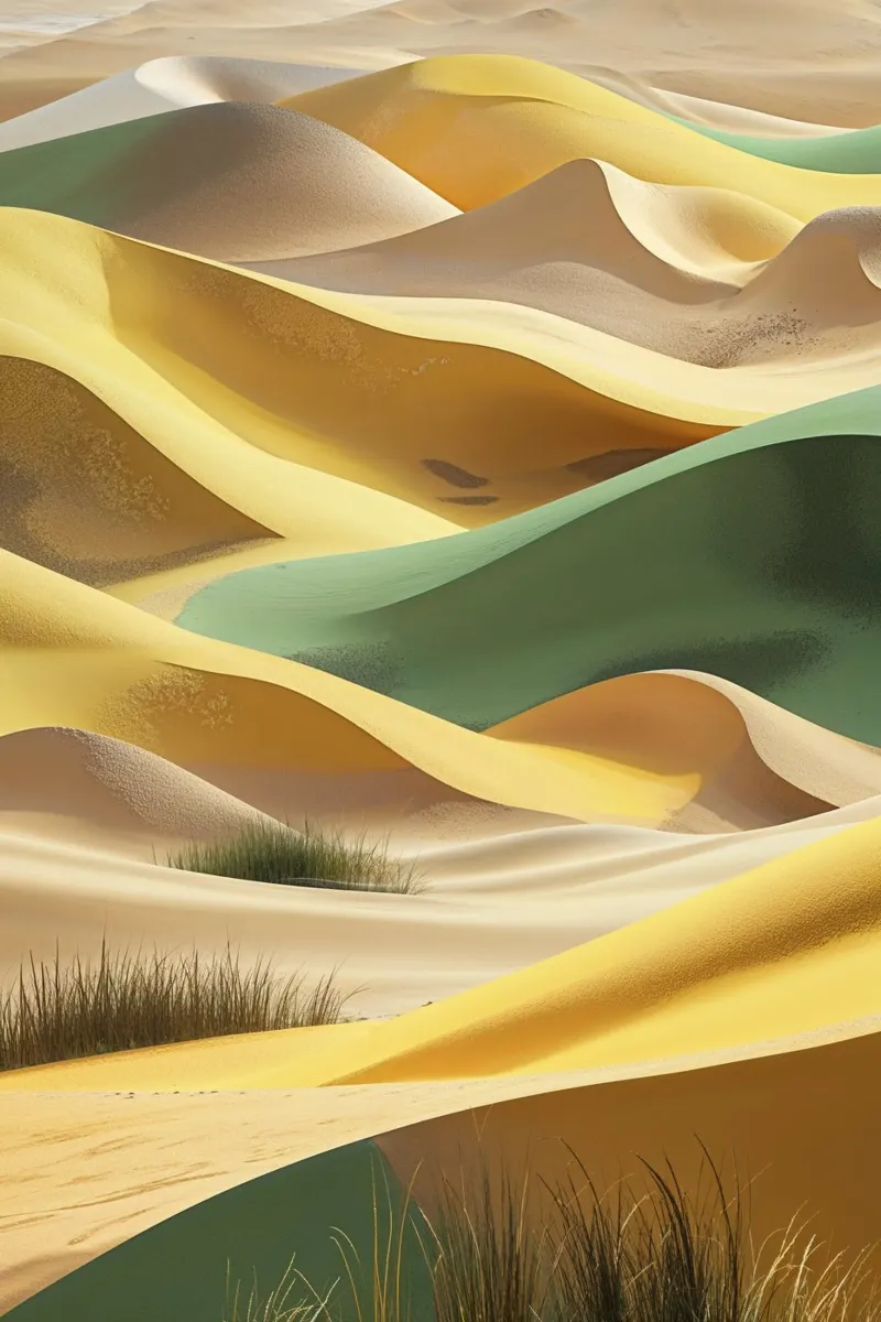 Sculpted Sand Waves of Sylt alluminio dibond da AlbertKlee
