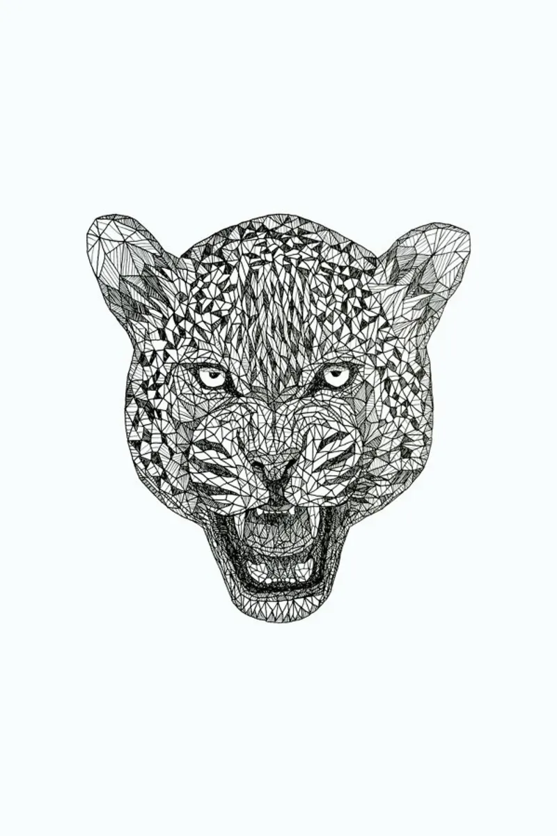 Jaguar pellicola backlit da Pen & Ink