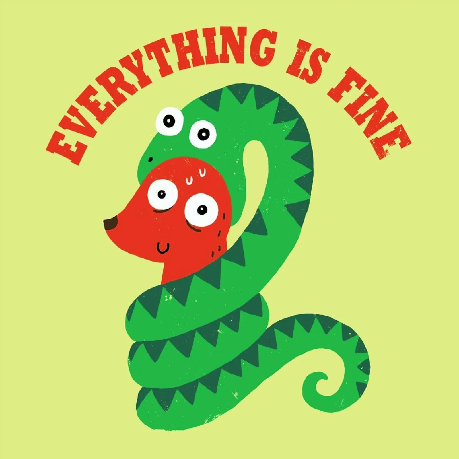 Everything Is Fine pellicola backlit da DinoMike