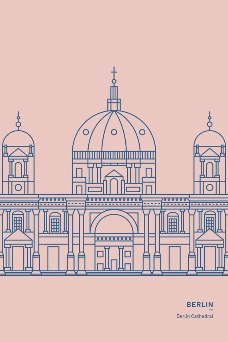 Berlin Icons Poster von Sara Signorini