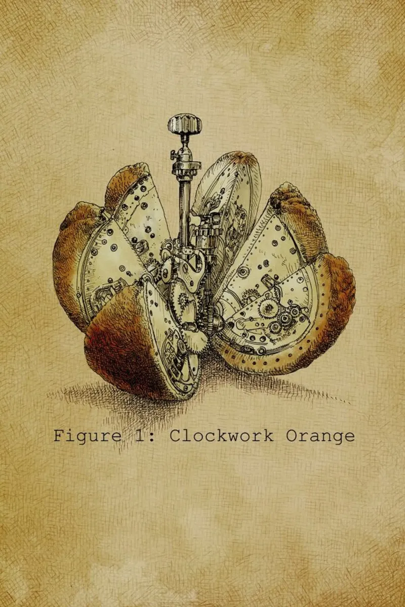 A Clockwork Orange Hahnemühle von Eric Fan