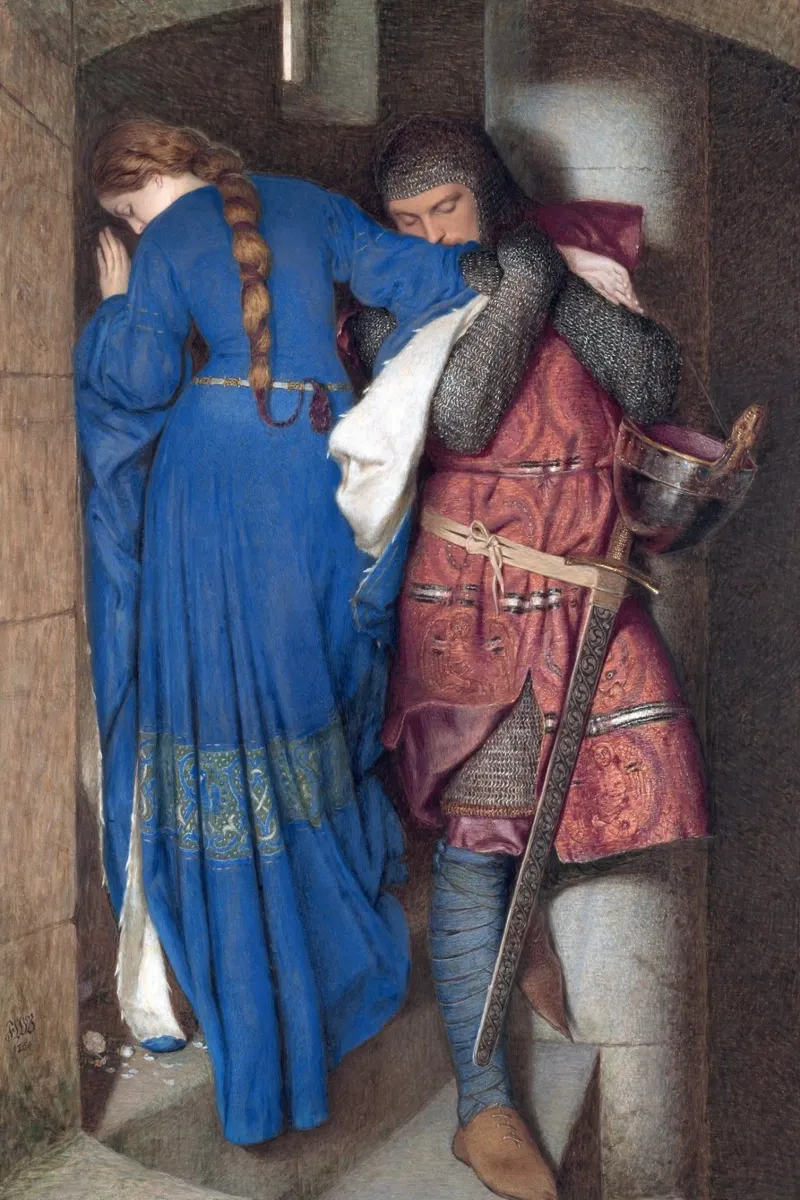 Hellelil e Hildebrand, l'incontro sulle scale della torretta pellicola backlit da Timeless Artworks