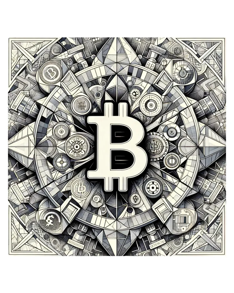 Bitcoin_what else? aluminio dibond de Crypto_Jungle