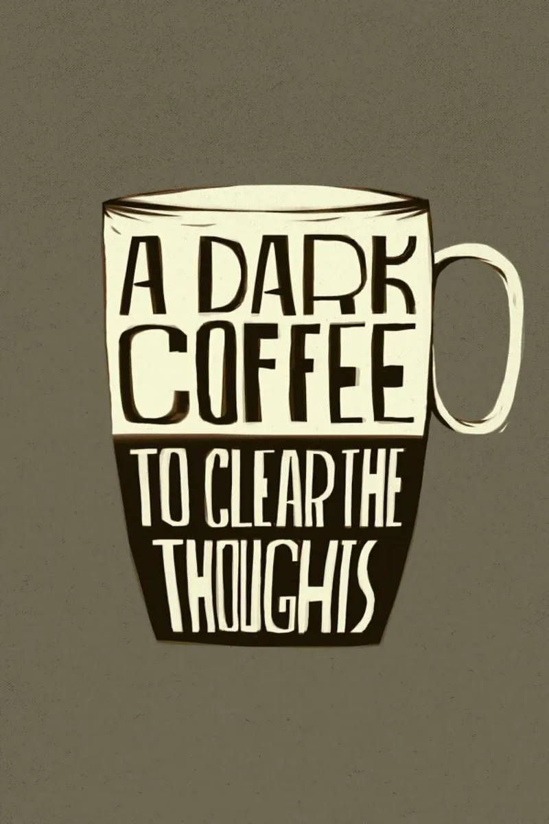 Dark Coffee pellicola backlit da Caio Beltrão