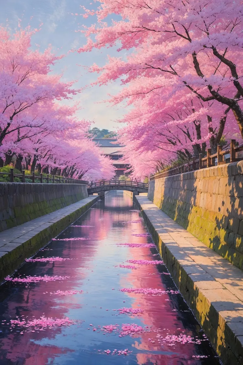Timeless Beauty of Kyoto’s Philosopher’s Path carta hahnemühle da AlbertKlee