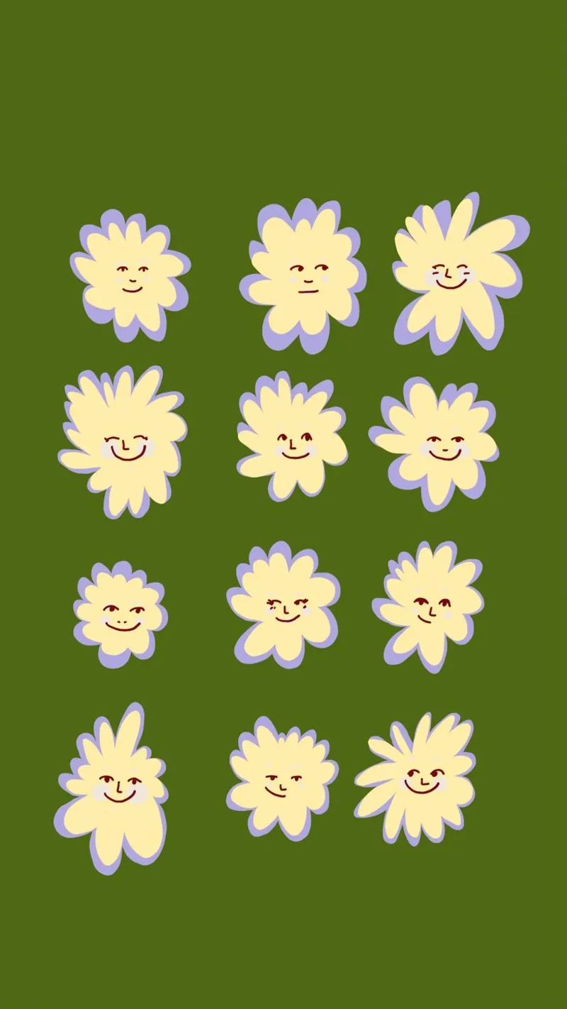 smiling flowers every day is good carta hahnemühle da janine.aigner.work