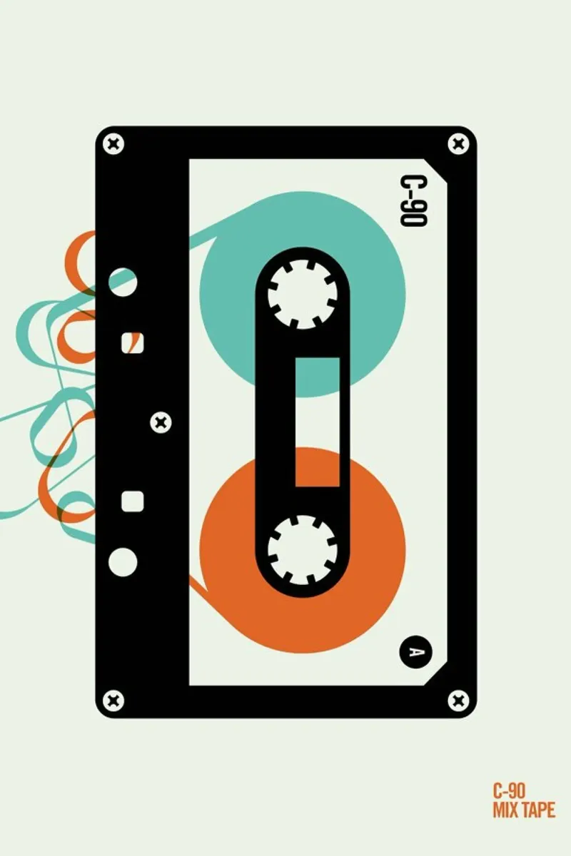 Mixtape pellicola backlit da Bo Lundberg