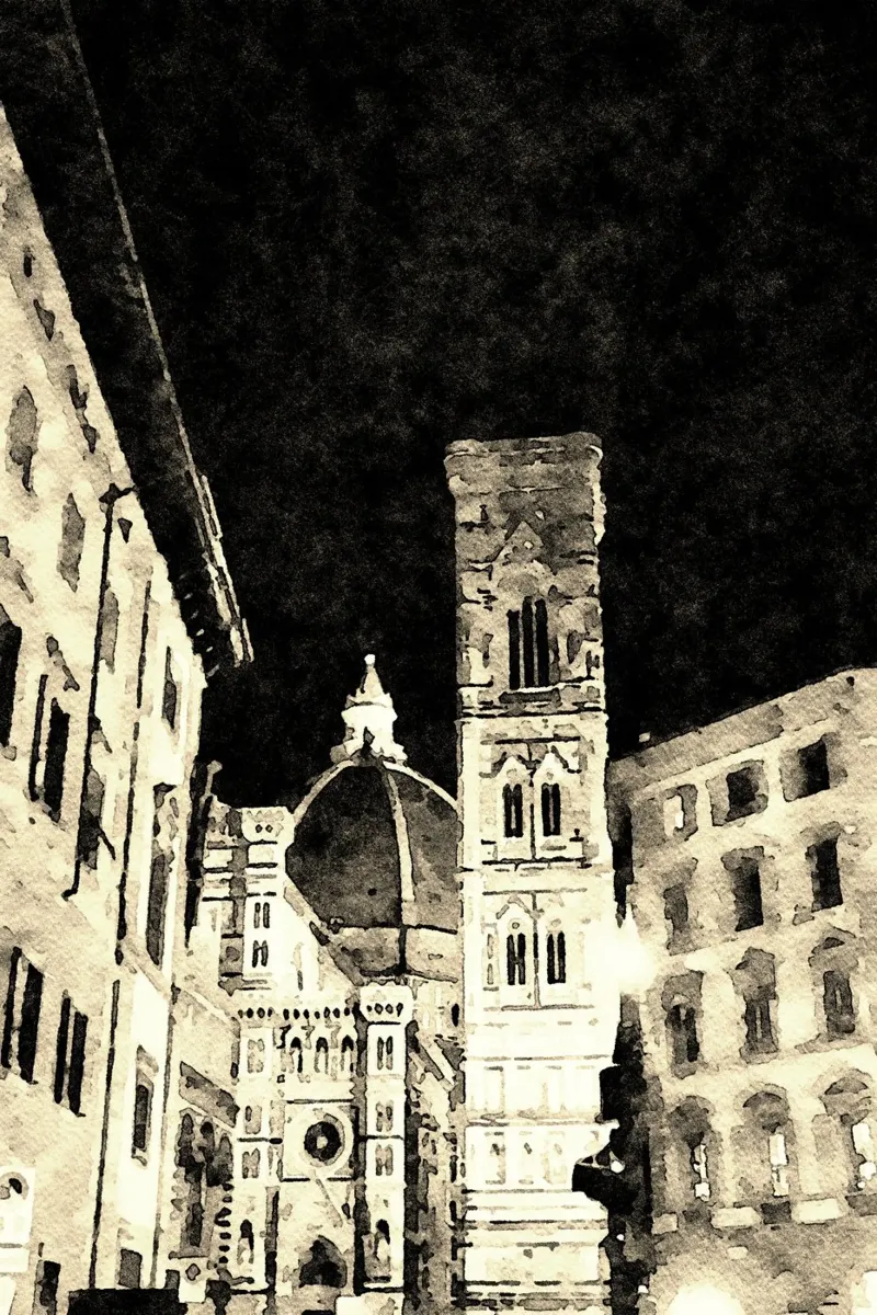 Firenze pellicola backlit da Massimo Frascogna