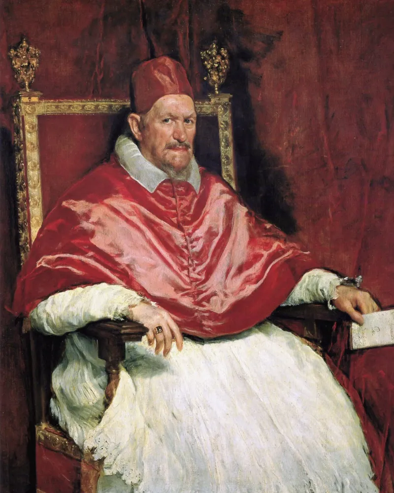 Diego Velazquez - Ritratto di Papa Innocenzo X pellicola backlit da Timeless Artworks
