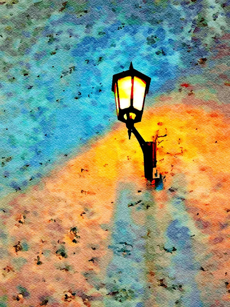 La lampada carta hahnemühle da Massimo Frascogna