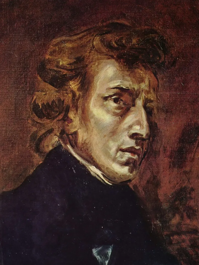 The Portrait of Frédéric Chopin backlit film by Timeless Artworks