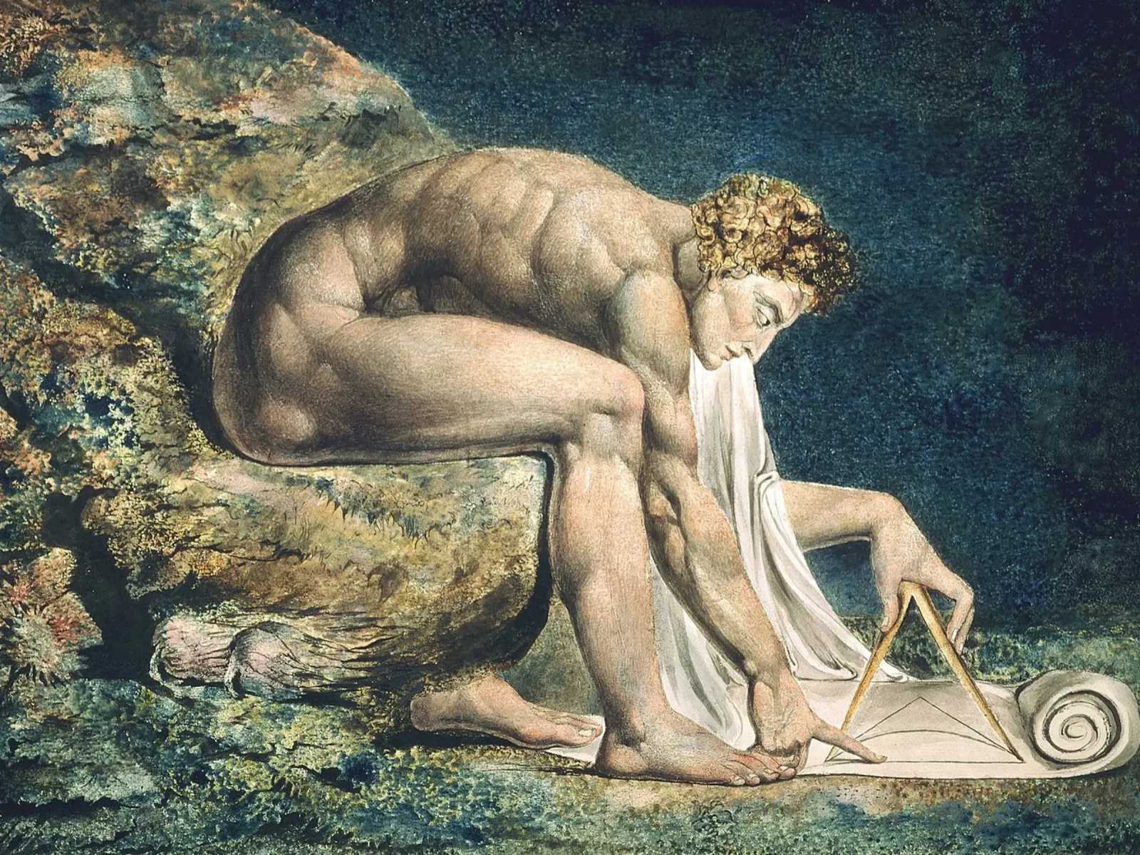 William Blake - Newton plexiglass da Timeless Artworks