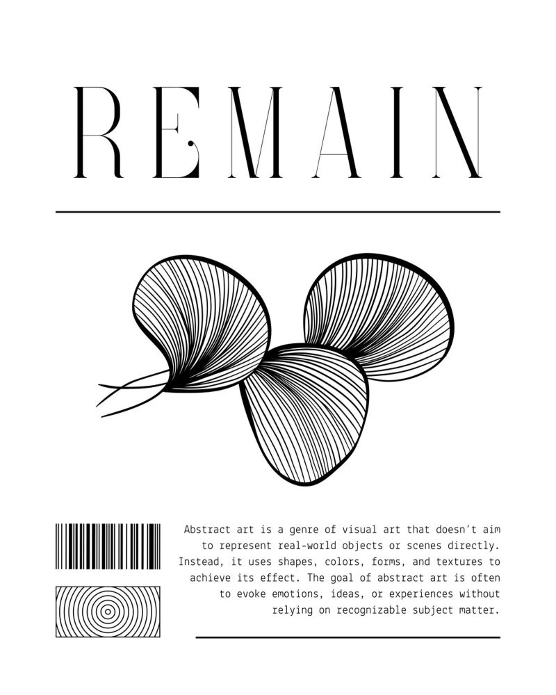 REMAIN | 12 poster de Einfach Uebel