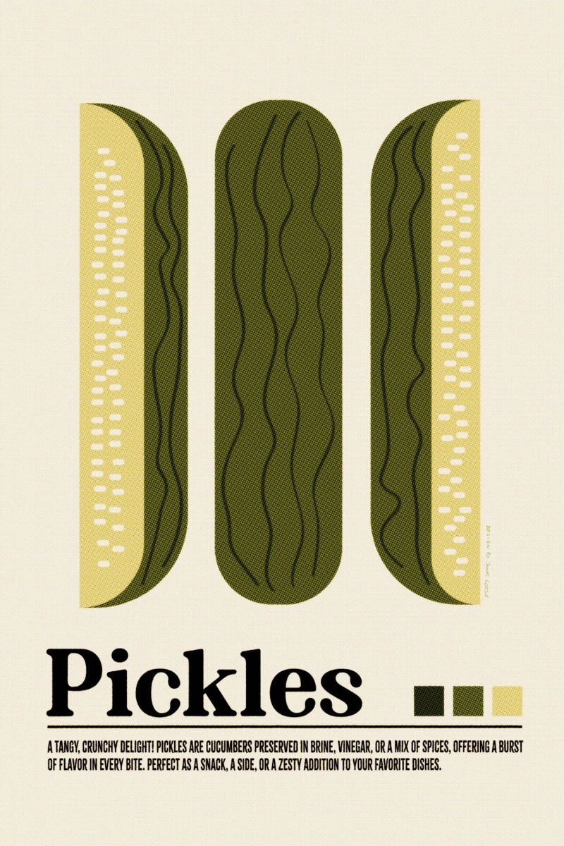 Pickles poster by Jonas Loose