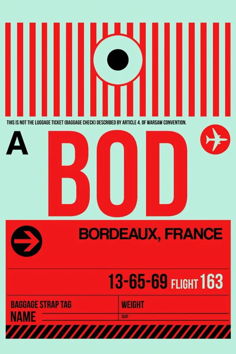 BOD - Bordeaux pellicola backlit da Naxart