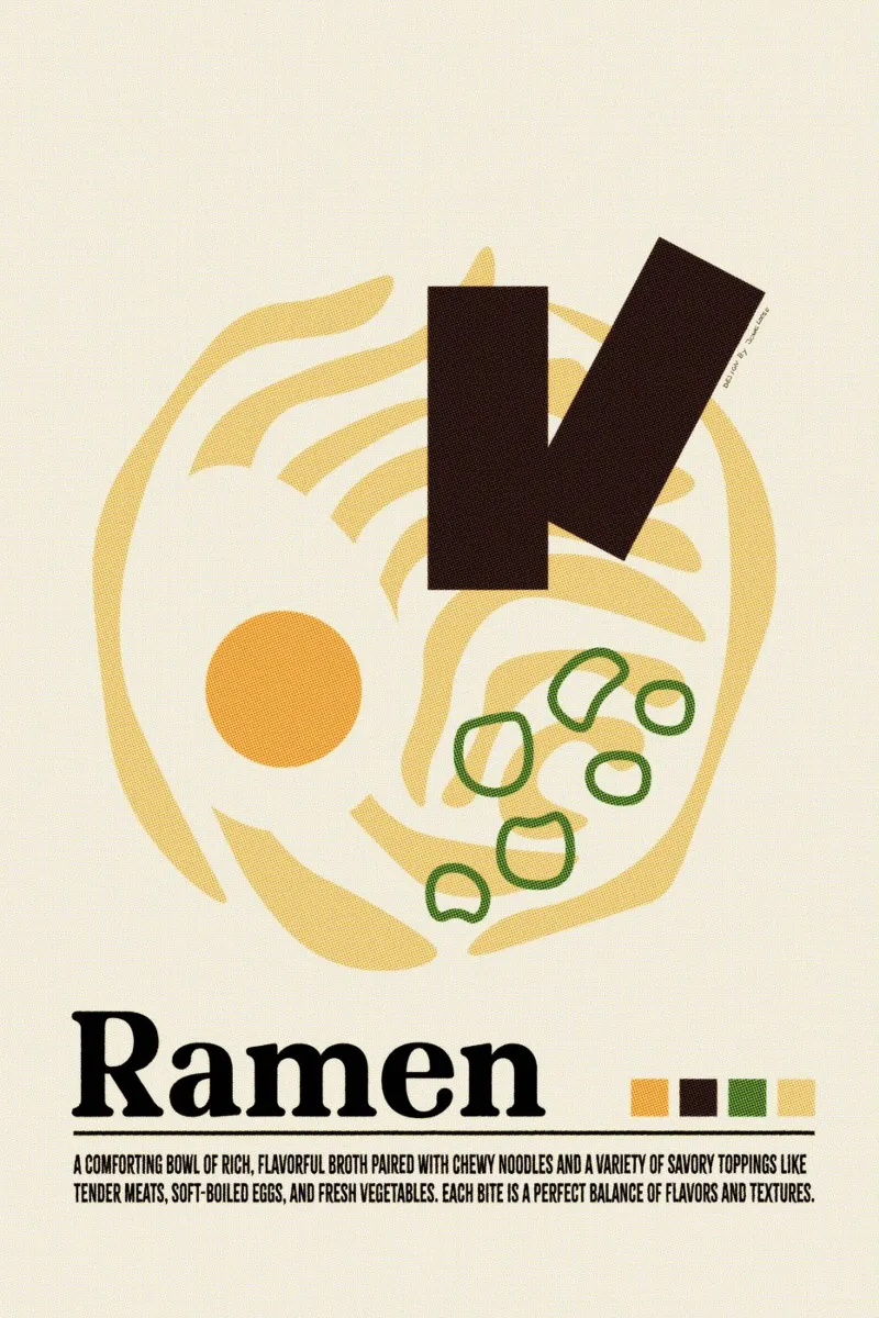 Ramen carta hahnemühle da Jonas Loose
