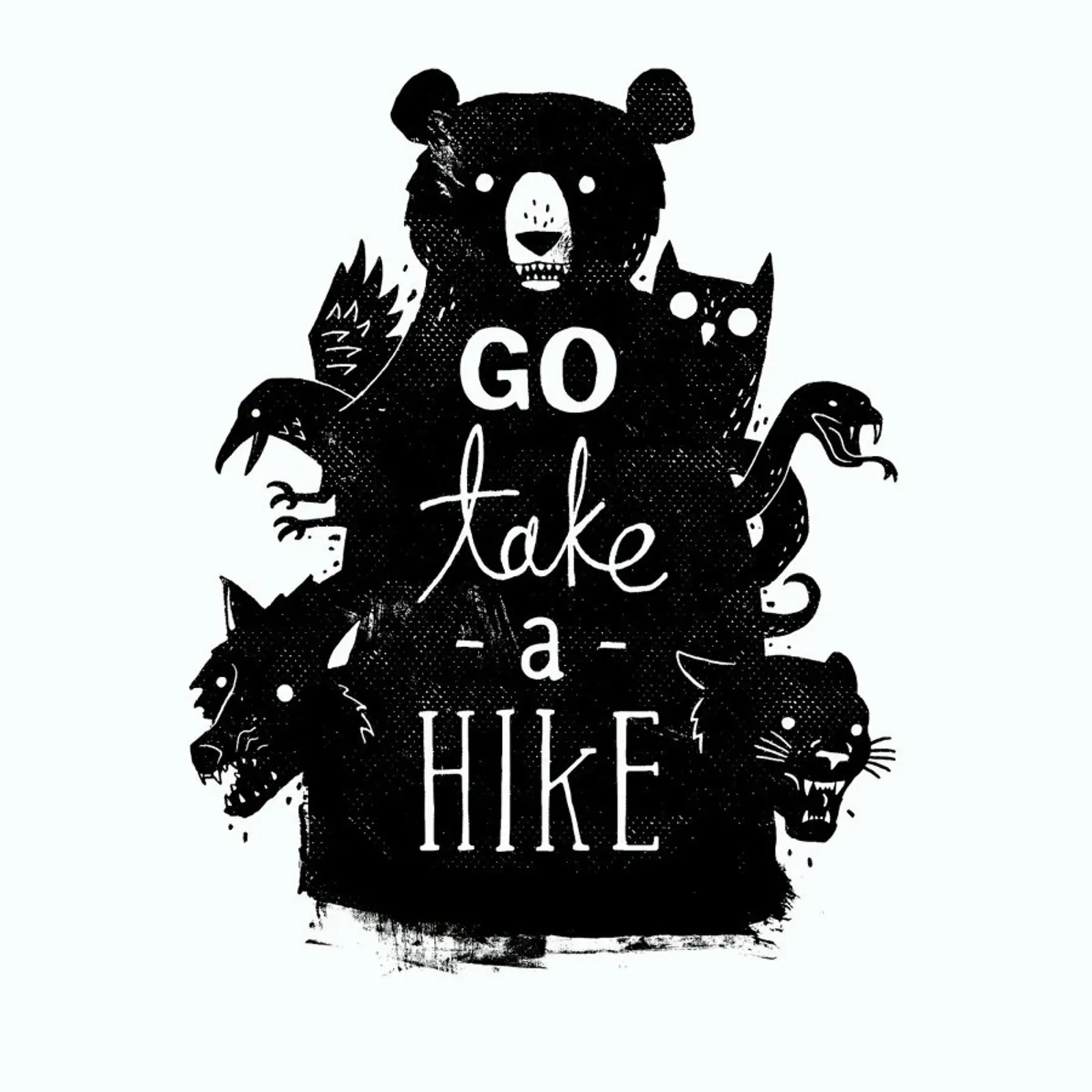 Go Take A Hike pellicola backlit da DinoMike