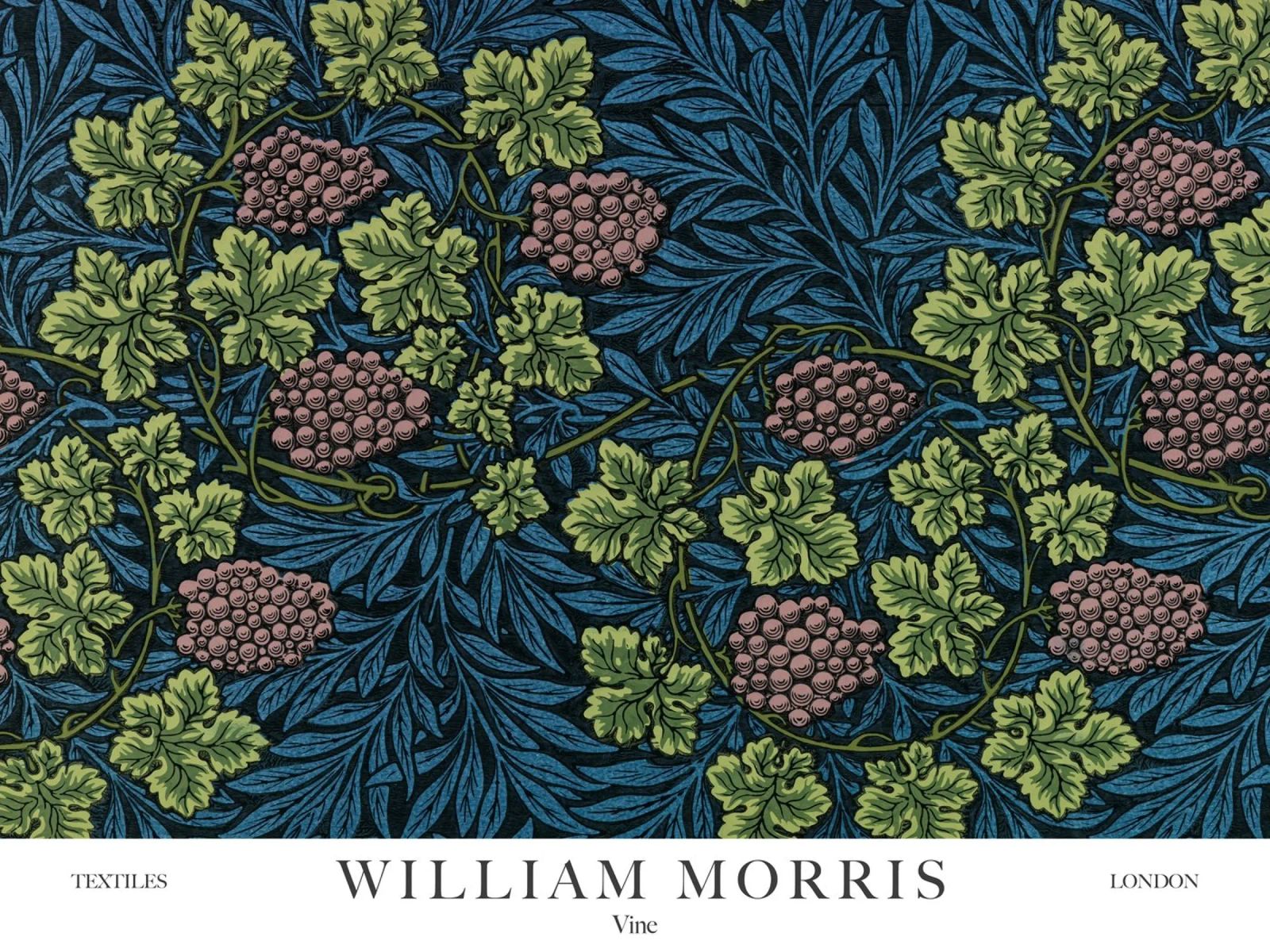 William Morris, Vite poster da Peaches Art Prints