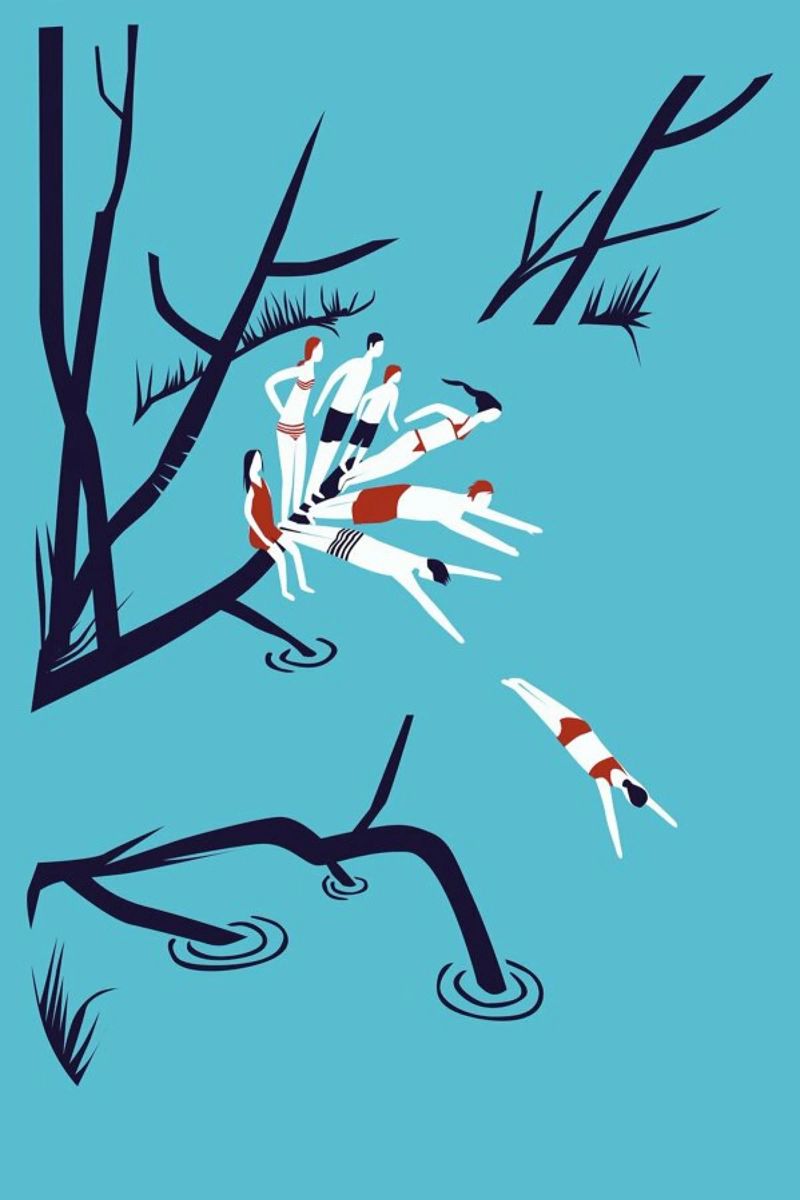 The End of Summer Poster von Monika Aichele