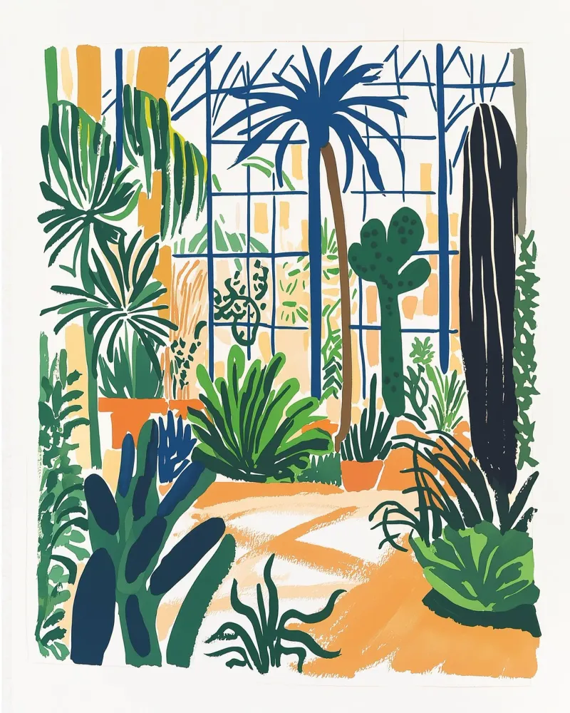 Maison de cactus plexiglas de CKM