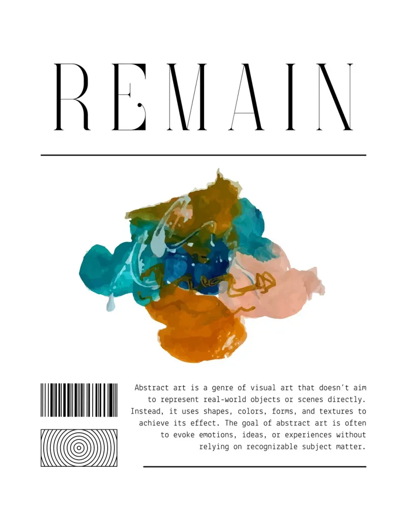 REMAIN | 14 poster da Einfach Uebel