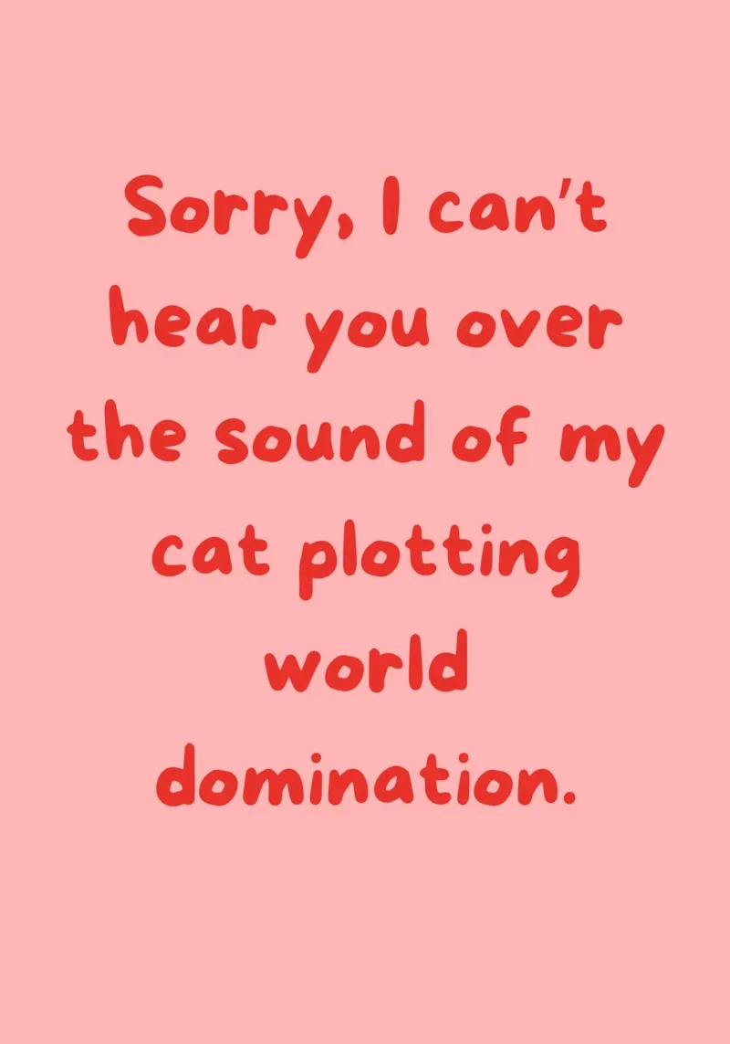 Cat Typograhpy | Funny Print for Cat Owners & Lovers poster da PrintCessStudio