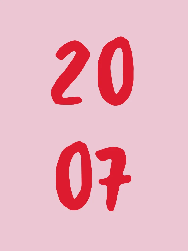 Geburtstag Geburtsjahr Rosa Rot poster con telaio in plastica da WORTSPIEL