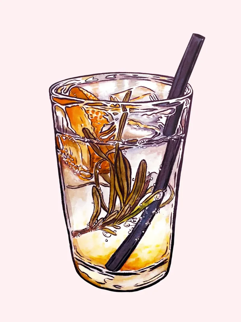 Citrus acrylic glass by Laura O'Connor
