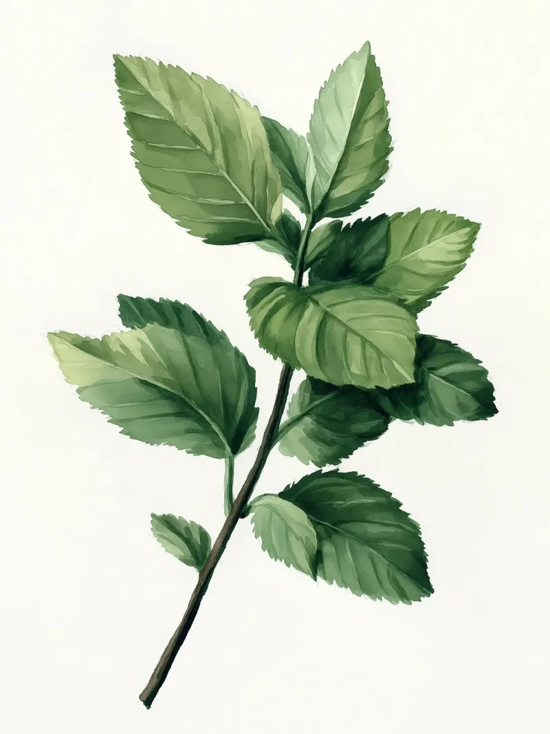 Mint sprig hahnemühle by Spice & Style