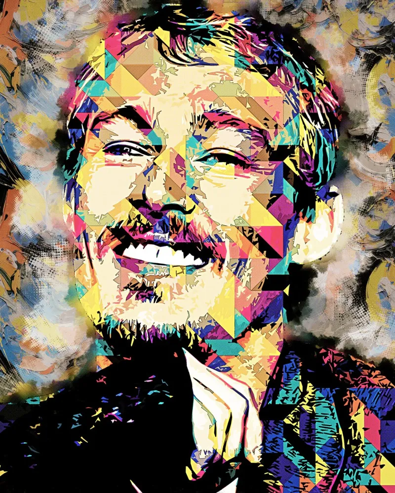 Arte di Daniel Johns pellicola backlit da neonartroom