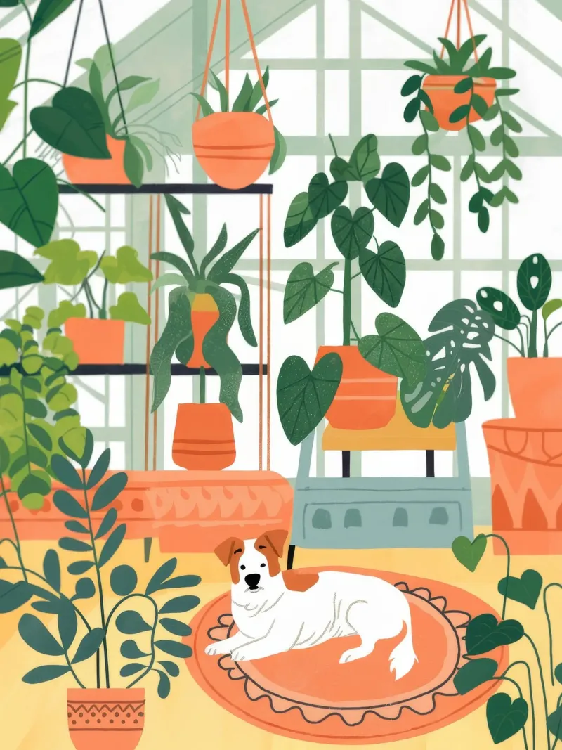 Greenhouse Guardian backlit film by Artie Shifa