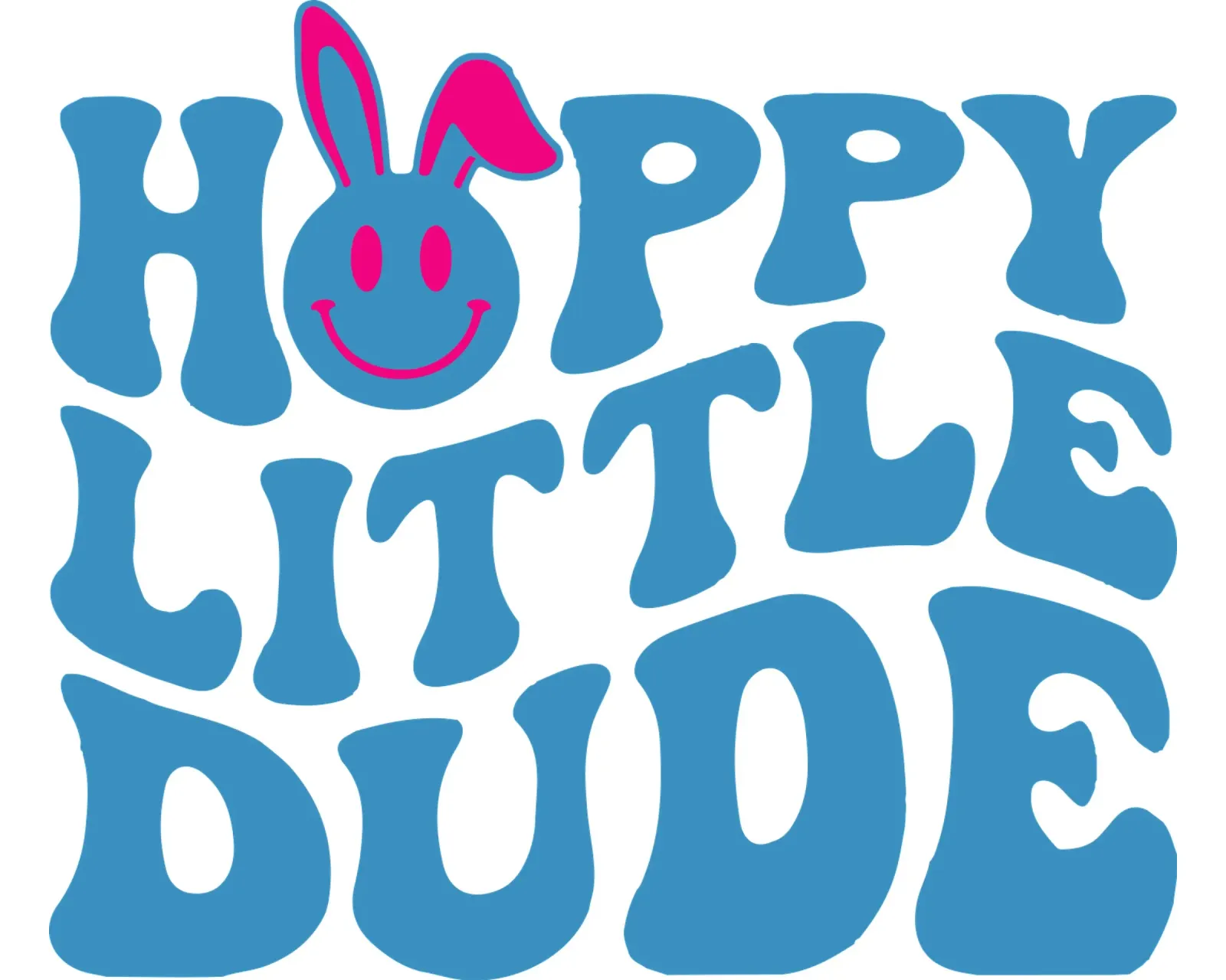 Hoppy Little Dude Pasqua pellicola backlit da onefeelshop