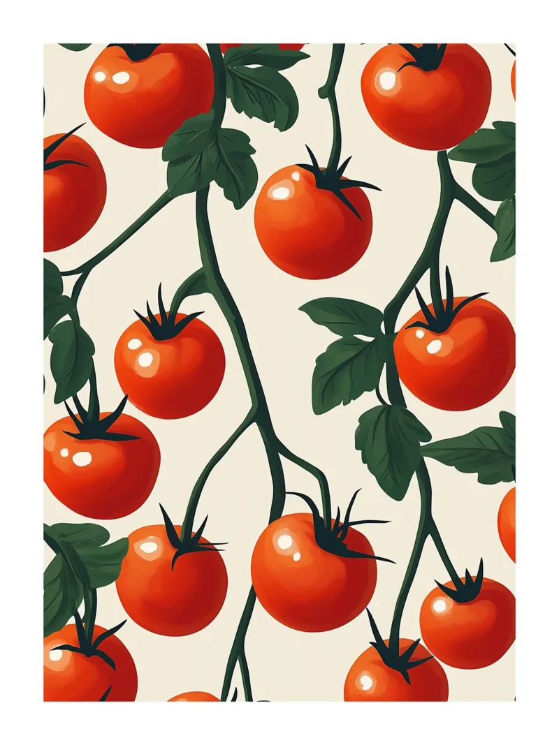 Grappoli di pomodoro carta hahnemühle da Spice & Style