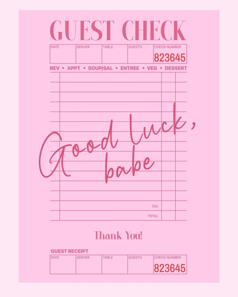 Good Luck Babe, testo di una canzone, poster di Chappell Roan carta hahnemühle da Coquette Club