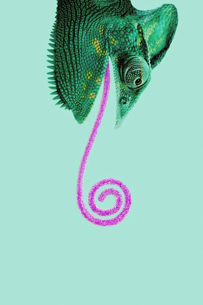 Candy Chameleon plexiglass da Jonas Loose