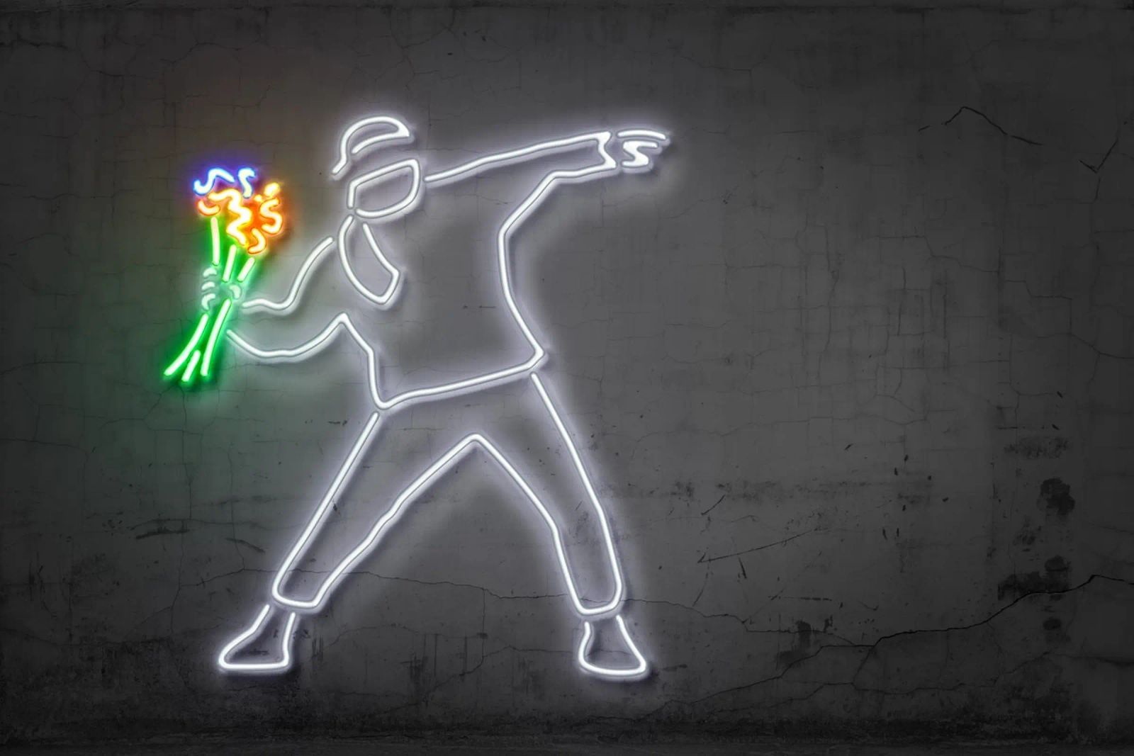 Flower Thrower Poster von Octavian