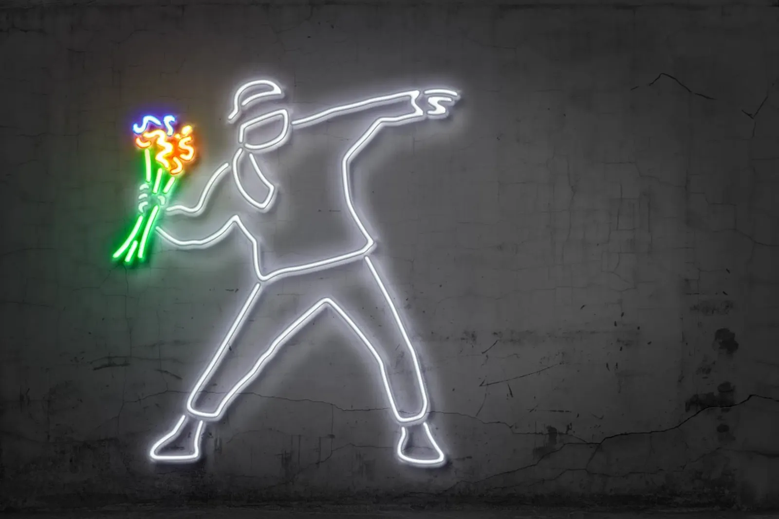 Flower Thrower poster by Octavian