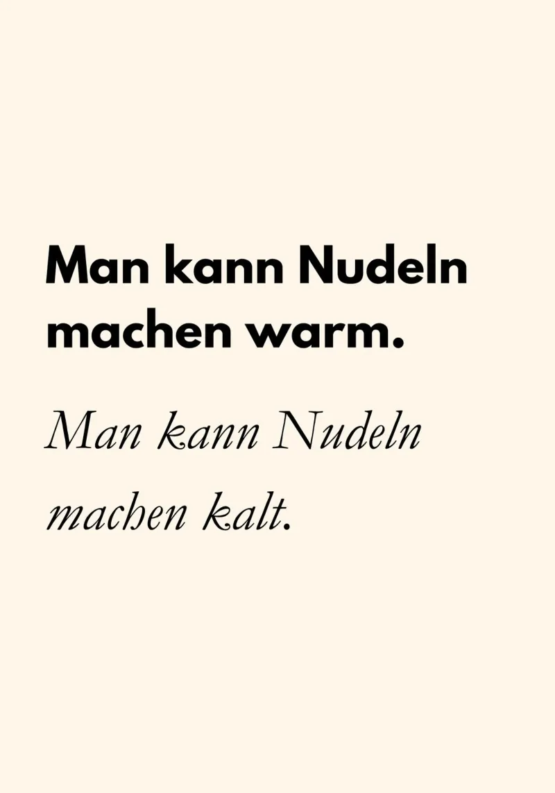 Man kann Nulden machen warm  | Kult-Meme Print pellicola backlit da PrintCessStudio